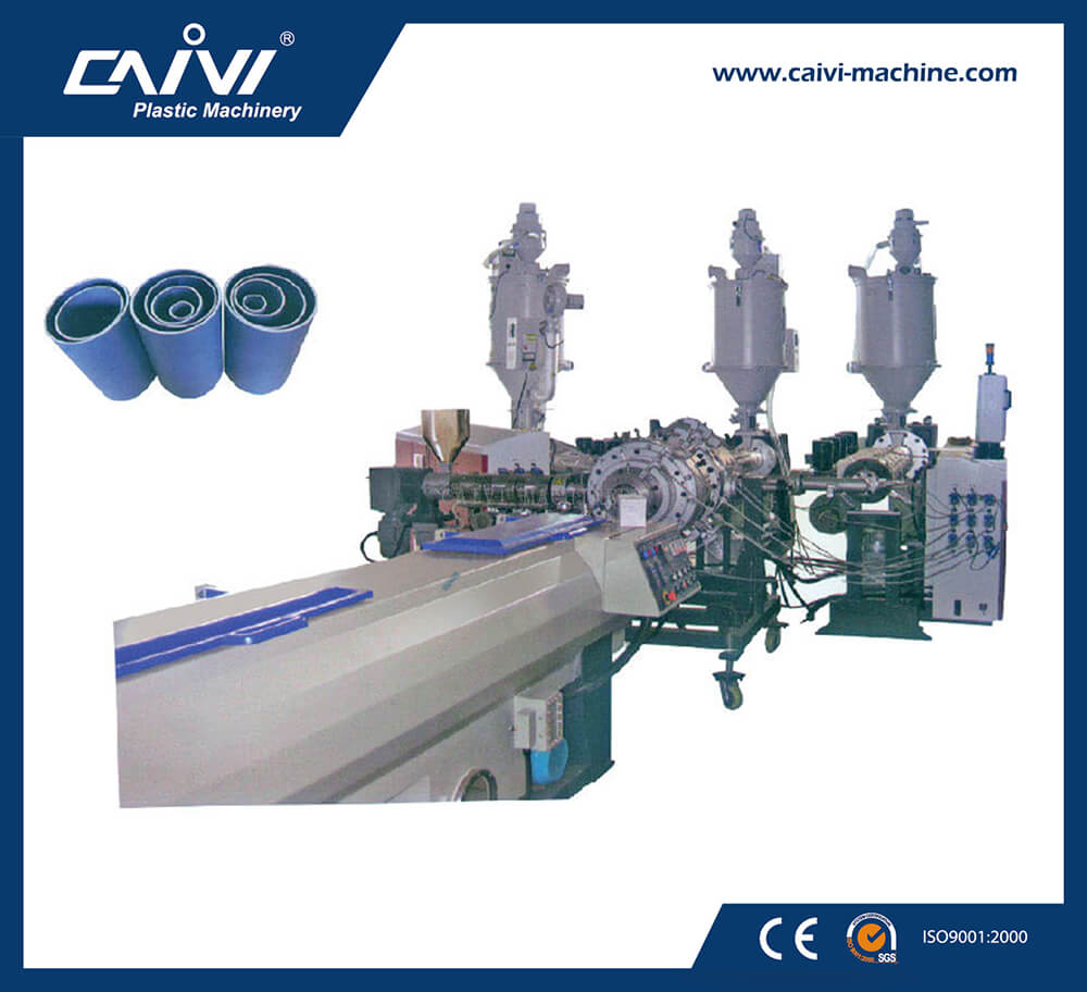 3 Layer PP Super Mute Pipe Production Line