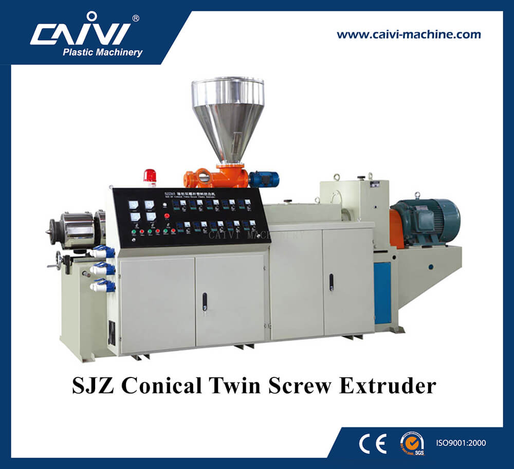 SJZ Conical Twin Screw Extruder